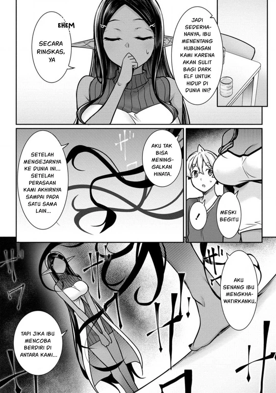 Chotto dake Ai ga Omoi Dark Elf ga Isekai kara Oikakete Kita Chapter 14 page 28