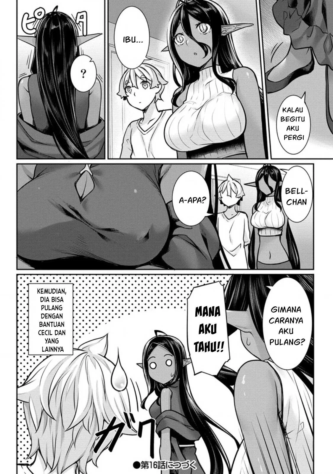 Chotto dake Ai ga Omoi Dark Elf ga Isekai kara Oikakete Kita Chapter 15 page 17