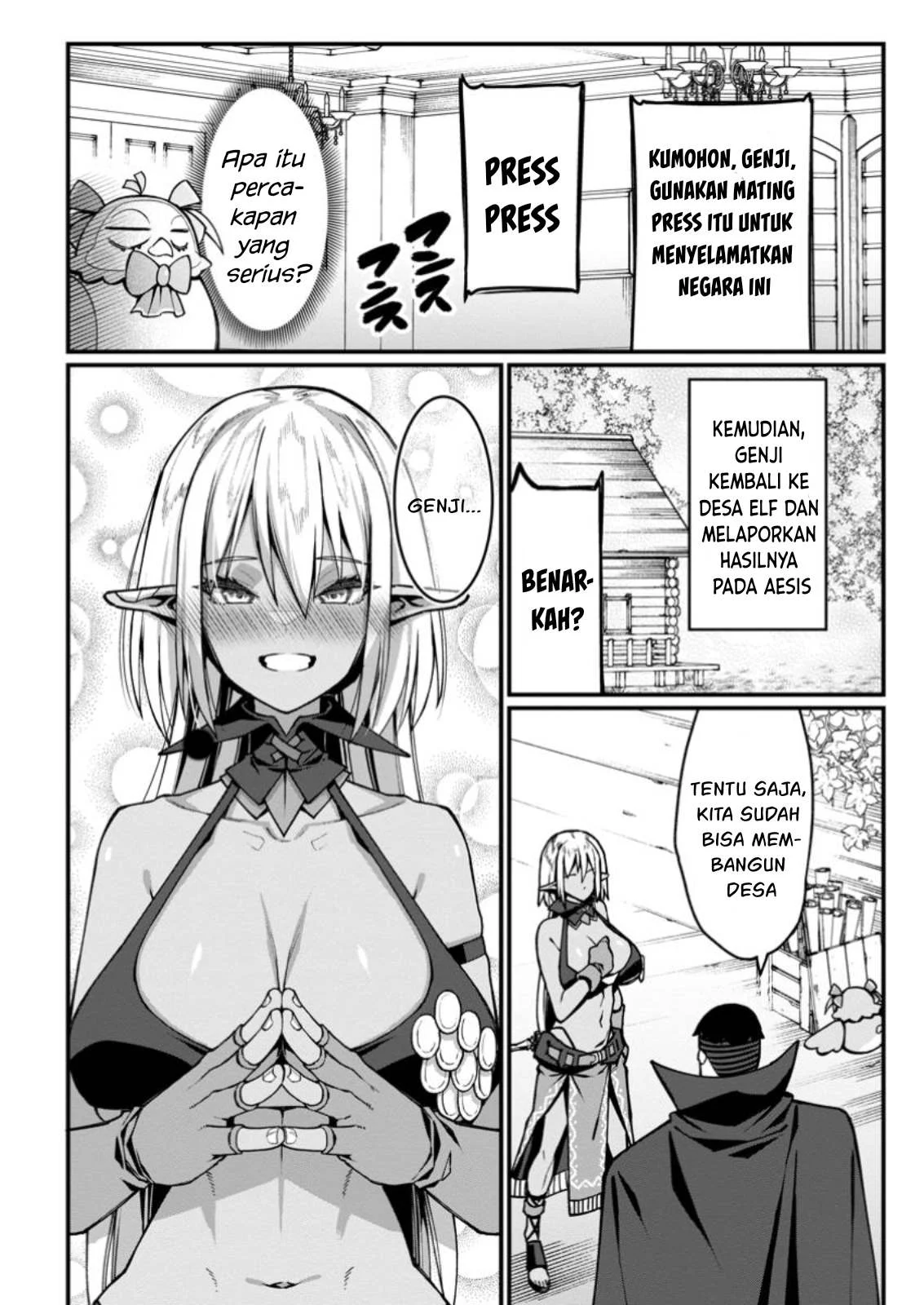 Harem Ou no Isekai Press Manyuuki Chapter 06.3 page 6